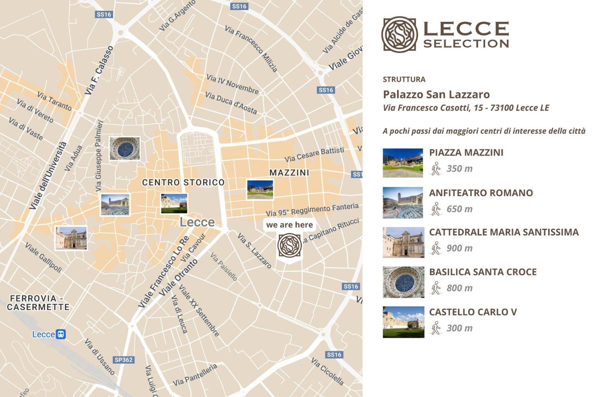 Palazzo San Lazzaro - Lecce Selection Jacuzzi Rooms & Suites Buitenkant foto